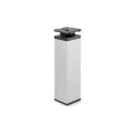 Furniture leg DN-027 H-150 A6/T2 aluminium/Black