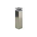 Furniture leg DN-027 H-150 A8/T3 inox/gray