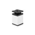 Furniture leg DN-027 H-060 P1 Shiny white painted/T2 White/Black