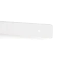 Worktop edging strip AT-634P 38K P1 Shiny white painted